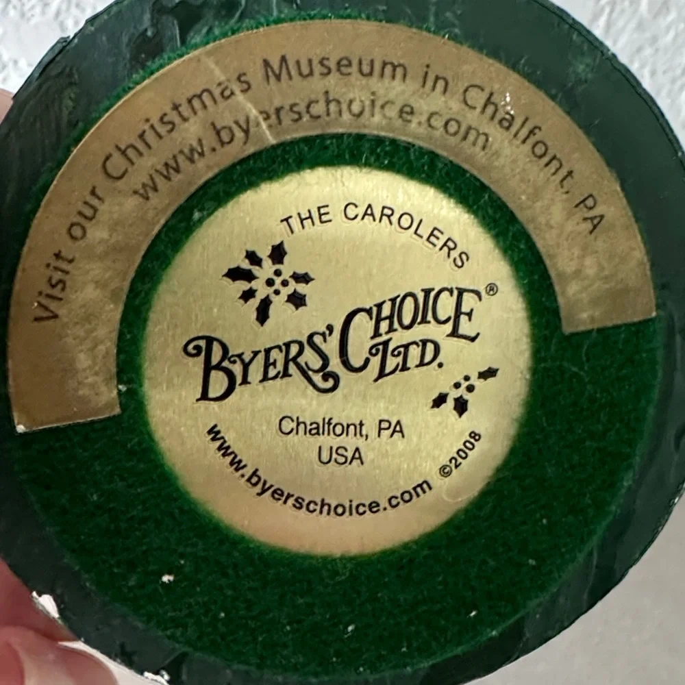 Byers’ Choice Caroler Valentine “Be Mine” Figurine 2008 Handcrafted - Picture 3 of 5